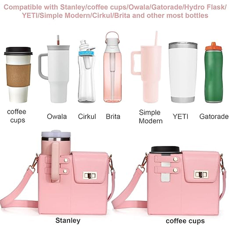 Outdoor Portable Crossbody Wasser Cup Storage Bag